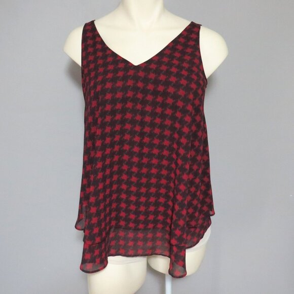 Lane Bryant Layered Chiffon Sleeveless Top – Size 14 NWT - Picture 2 of 9